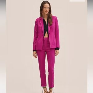 Mango Hot Pink Suit